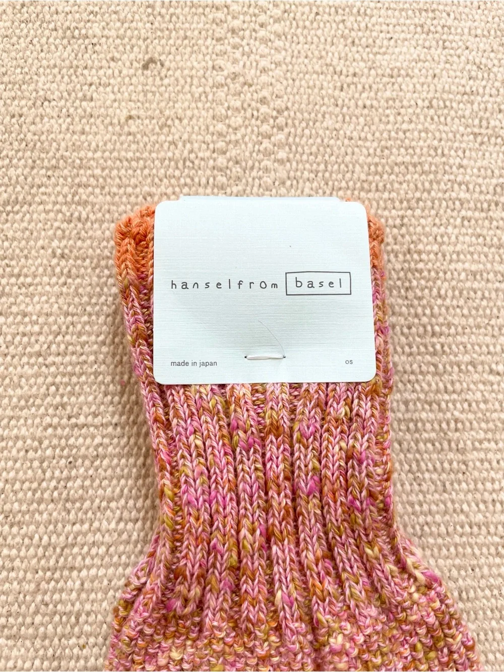 Hansel From Basel Patchwork Socks Made In Japan One Size Cotton Blend